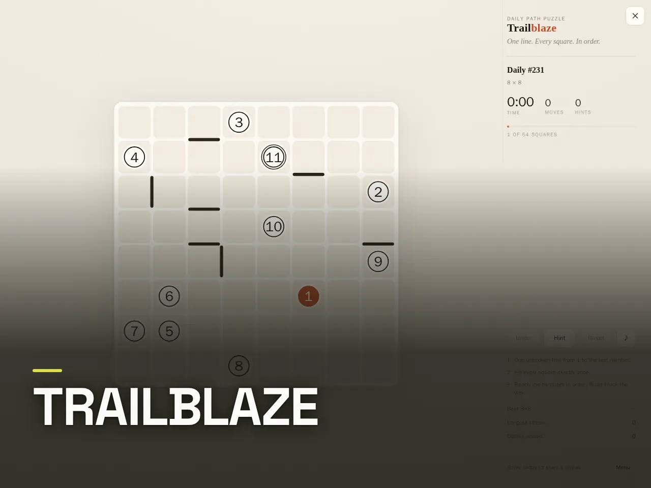 Screenshot of Trailblaze